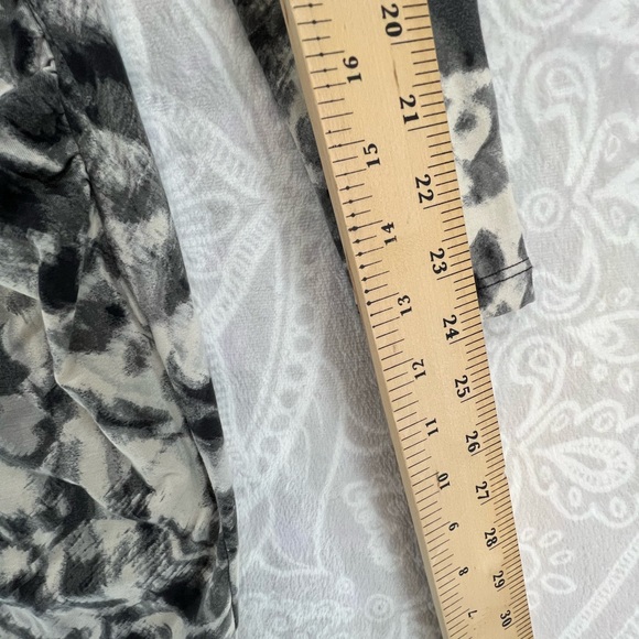 BANANA REPUBLIC LONG SLEEVE CREAM GRAY DRESS M MEDIUM - Picture 9 of 15